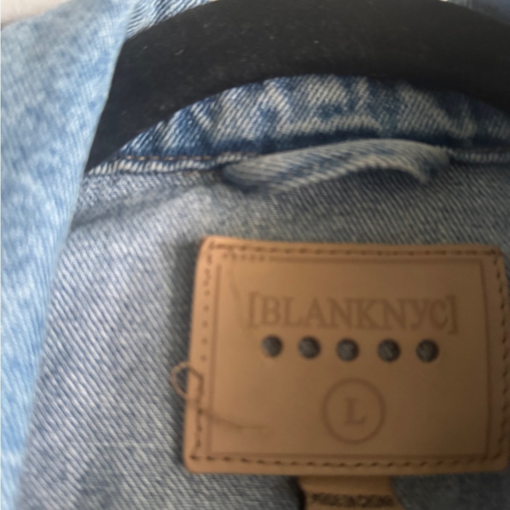 Blank NYC Light Blue Jean Jacket - Picture 4 of 7